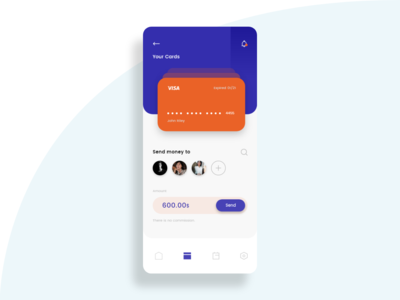 我的支付应用程序卡概念(My cards concept for Payment app)