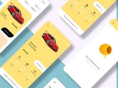 出售汽车应用程序 UI 套件(Sale car app UI Kit)