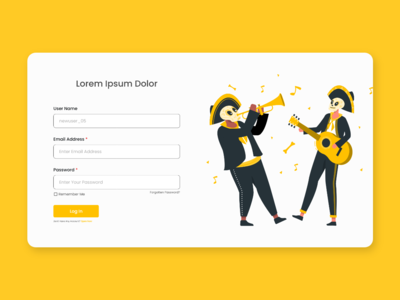 注册网页概念 001(sign up web page concept 001)