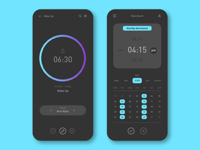 报警应用概念(Alarm App Concept)