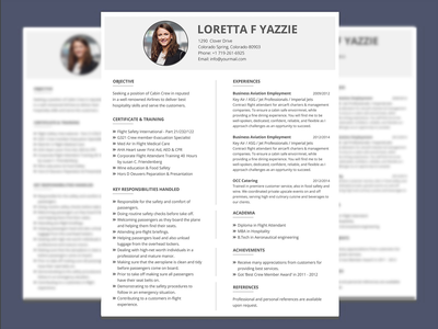 简单的简历模板(Simple Resume Templates)