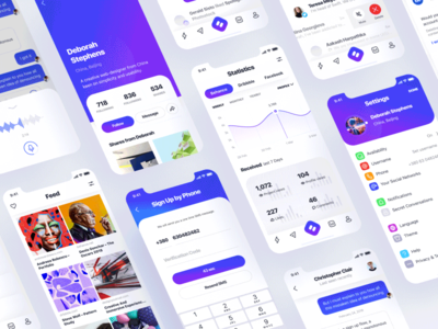 简单的社交 UI 工具包(Simple Social UI Kit)