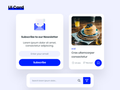 用户界面卡(ui card)