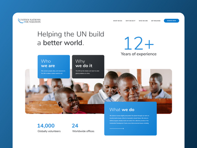 联合国网站模板(UnitedNation Website Template)
