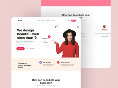代理机构 - 登陆页面(Agency - landing page)