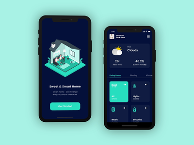 智能家居 UI 套件(Smart Home UI KIT)