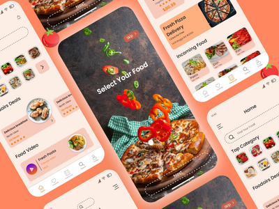 在线食品应用程序(Online Food App)