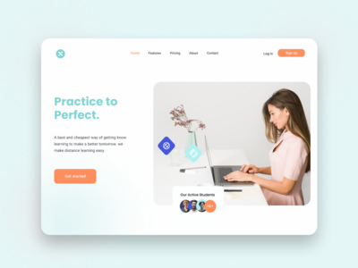 电子学习 - 标题(E-learning - Header)