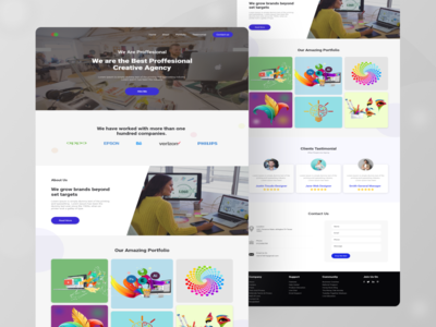 代理登陆页面(Agency landing page)