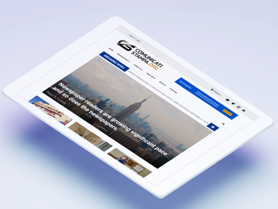 在线门户报纸网站(Online Portal Newspaper Website)