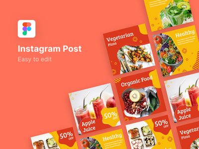 健康食品Instagram帖子(Healthy Food Instagram Post)