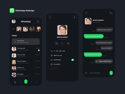 WhatsApp 重新设计(WhatsApp Redesign)