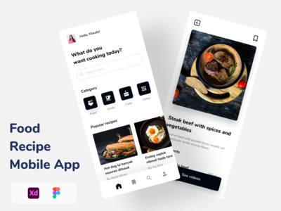 食物食谱移动应用程序(Food Recipe Mobile App)