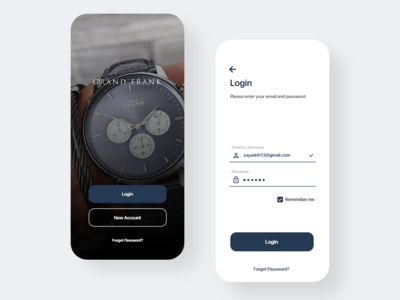 登录屏幕 - 格兰德弗兰克(Login Screen - Grand Frank)