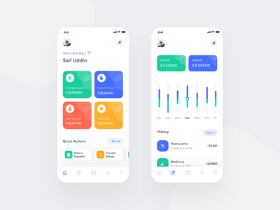 银行应用概念(Bank App Concept)