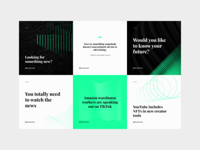 Bronknews - 新闻信函社交媒体帖子模板(Bronkenews - News Letter Social Media Post Template)