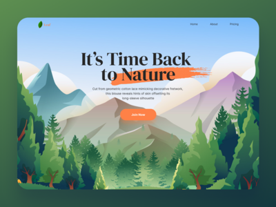自然登陆页面(Nature Landing Page)