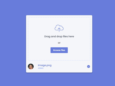 每日用户界面 - 上传文件(Daily UI - Upload Files)