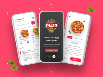 披萨外卖应用(Pizza Delivery App)
