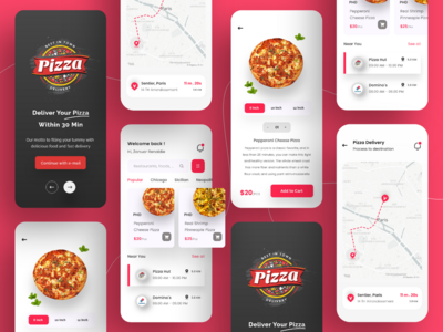 披萨外卖应用(Pizza Delivery App)