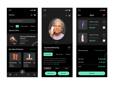 护肤品销售应用(Skincare Product Sales App)