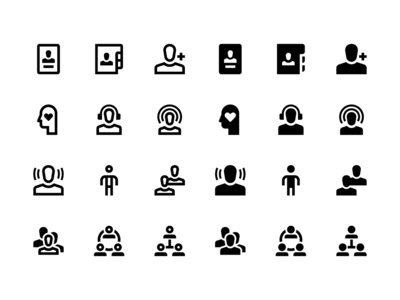 36 个用户图标(36 User Icons)