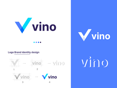 字母企业标志设计和品牌(V Letter business logo Design and Branding)