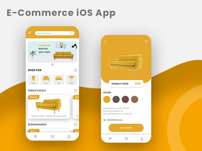 电子商务 iOS 应用程序(E - Commerce iOS App)