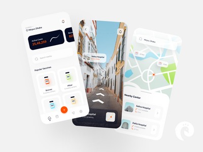 疫苗接种应用程序用户界面(Vaccination App UI)
