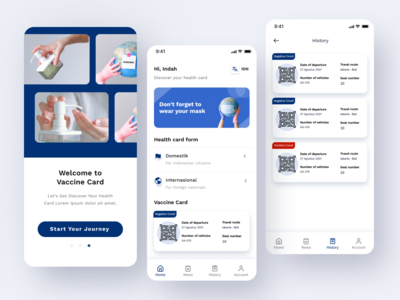 疫苗卡流动应用程式(Vaccine Card Mobile App)