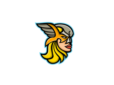 Valkyrie 战士吉祥物(Valkyrie Warrior Mascot)