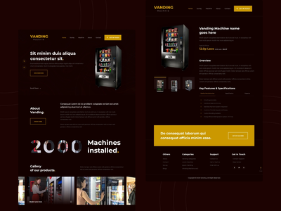 自动售货机网站(Vanding Machine Website)