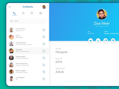 Zoom 和 Skype 之类的视频通话联系人消息传递(Zoom and Skype Like Video Call Contacts messaging)