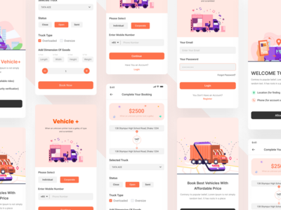 车辆租赁应用程序设计(Vehicle Hiring App Design)