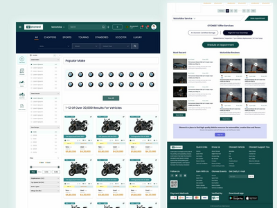 车辆部分页面设计(Vehicle Portion Page Design)