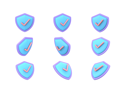 验证 3D 图标(Verify 3D icon)