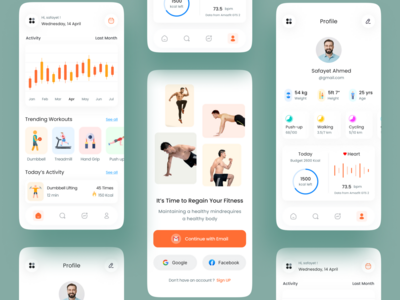 健身和锻炼应用程序(Fitness & Workout App)