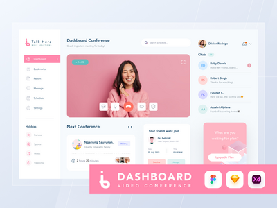 视频会议仪表板(Video Conference Dashboard)