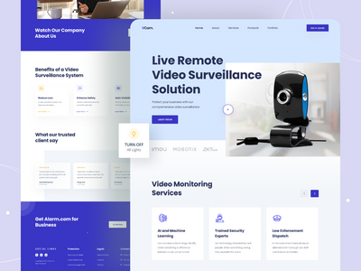 视频监控安防系统(video surveillance security system)