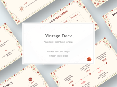 复古 - 终极演示模板(Vintage - Ultimate Presentation Template)