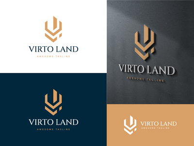 房地产专业字母 Vl 标志(Profesional Letter VL Logo for Real Estate)