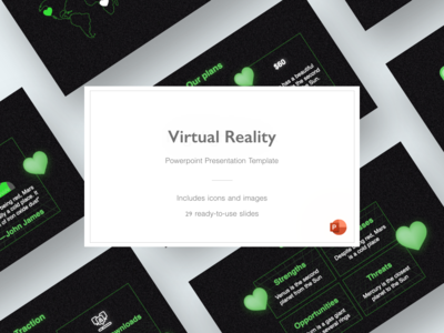 虚拟现实甲板 - 终极演示模板(Virtual Reality Deck - Ultimate Presentation Template)