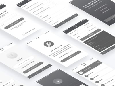 VPN - 线框套件(VPN - Wireframe Kit)