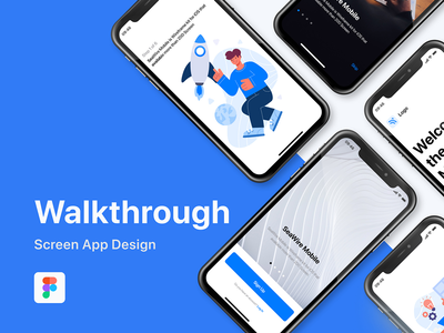 演练移动应用屏幕模板(Walkthrough Mobile App Screen Template)