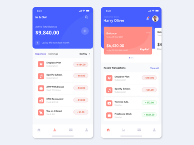 钱包应用程序用户界面 2(wallet app ui 2)