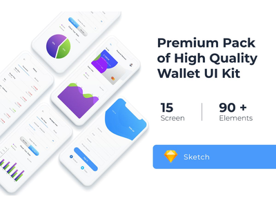 用于 Sketch 的钱包 UI KIT(Wallet UI KIT for Sketch)
