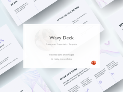 波浪甲板 - 终极演示模板(Wavy Deck - Ultimate Presentation Template)