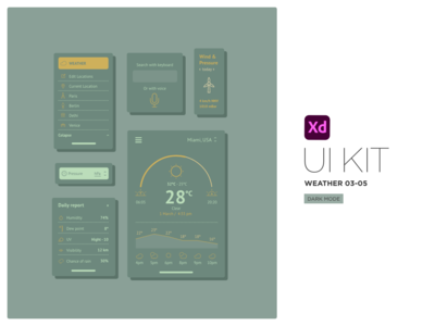 天气 UI 套件(Weather UI Kit)