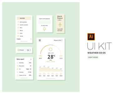 天气 UI 套件(Weather UI Kit)
