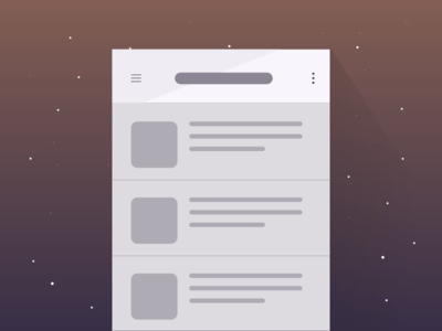 拉动刷新天气概念(Pull to refresh weather concept)